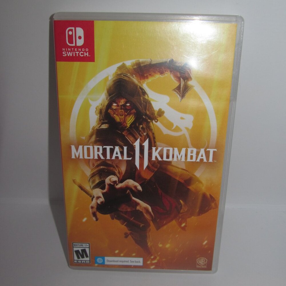 Mortal Kombat 11 - Nintendo Switch Video Games Adult Owned One Owner Excellent